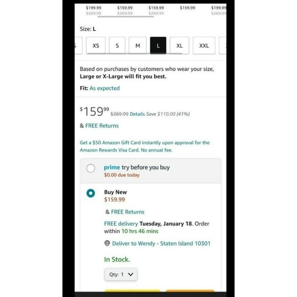 The Amazon Jacket: Green Orolay Duck Down Feathered Jacket SIZE Medium - Picture 11 of 11